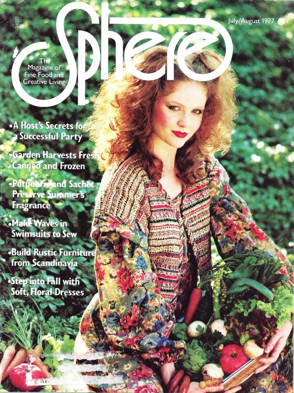 Vintage Betty Crocker Sphere Magazine July 1977.Unique recipes, crafts, articles