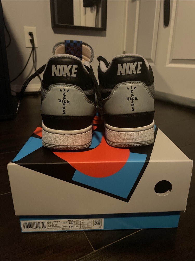 Nike Mac Attack QS SP Travis Scott Cactus Jack HF4198-001 Size 14