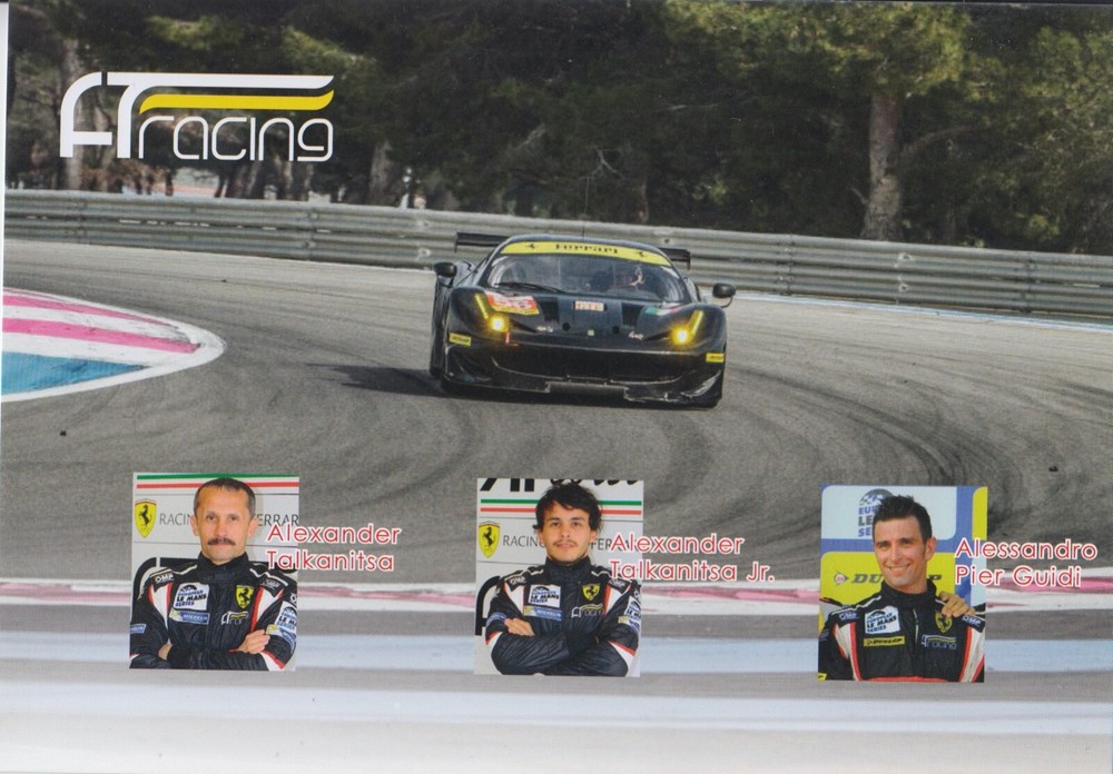 Talkanitsa & Pier Guudi Le Mans Unsigned Promo Trading Card