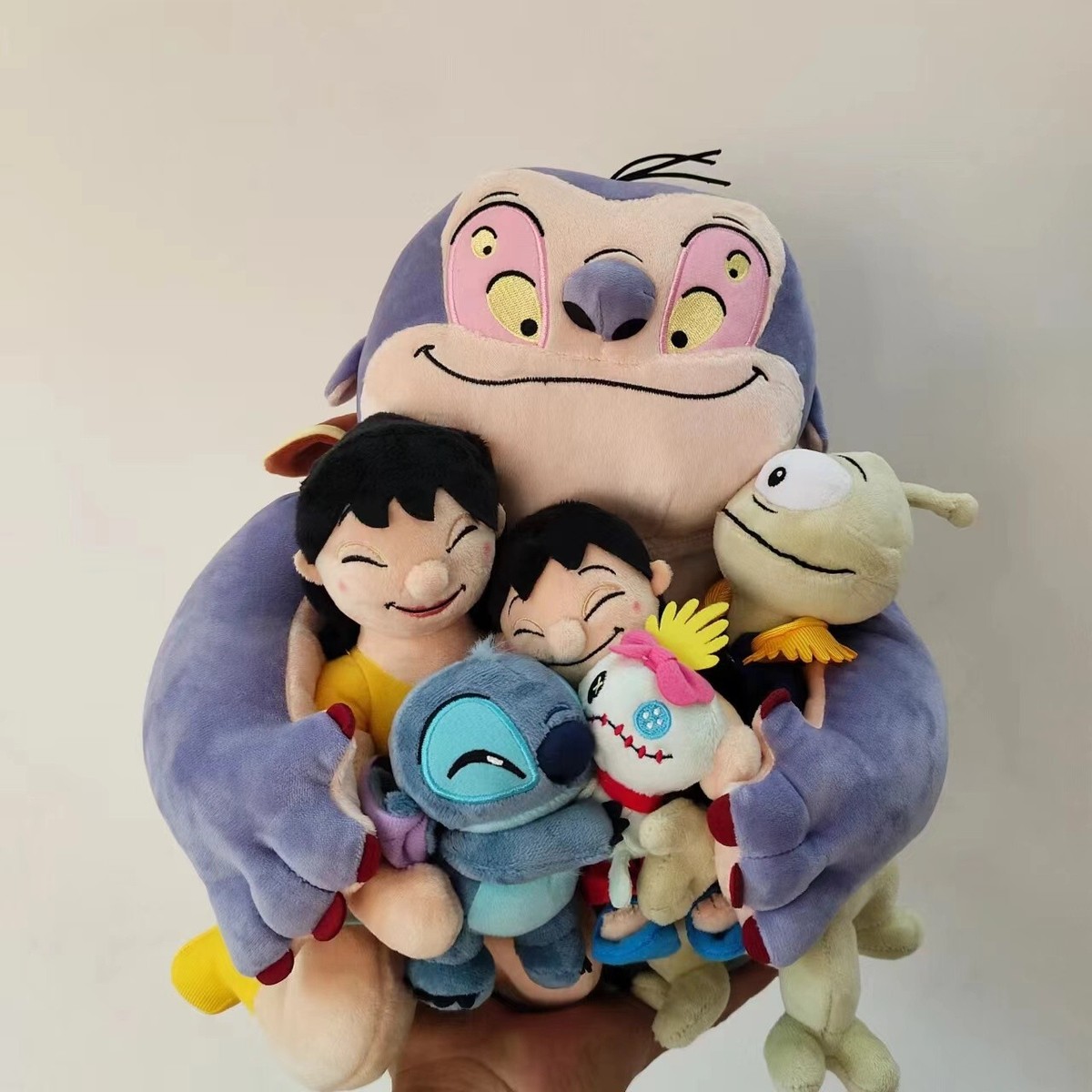 Disney plush toy Lilo Stitc A set of A set of 6pcs Soft Stuffed