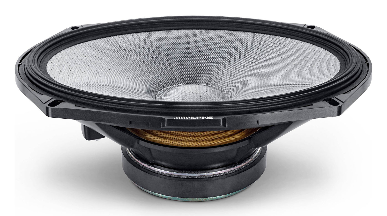 Пара 2-полосных компонентных автомобильных аудиодинамиков Alpine R2-S69C 6x9 с высоким разрешением