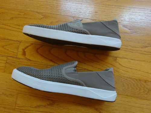 OluKai Men's Lae'ahi Slip-on Shoes Light Brown Size 8.5 - Picture 6 of 11