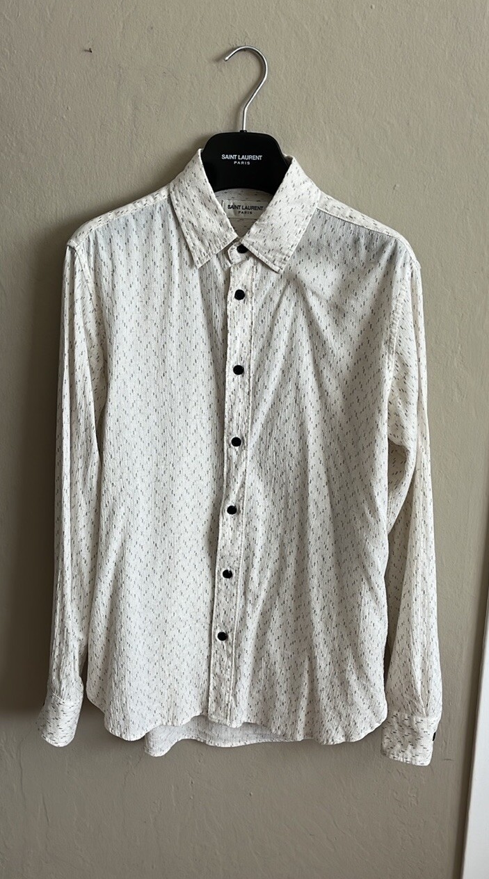 Camicia oversize Saint Laurent Paris taglia XS