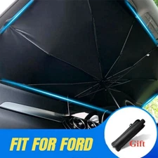 For Ford Accessories Truck Windshield Umbrella Sun Shade Reflective Front Cover