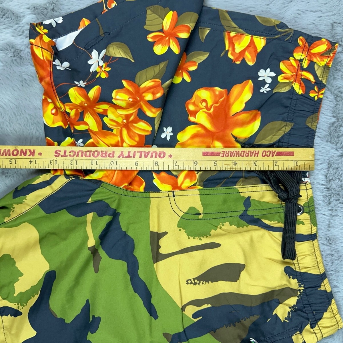 Neff - NEFF ネフ カモ柄 ソフトシェル プルオーバー Ｍサイズ Neff Shorts Mens Small Floral Green Camouflage Board Hot Tub