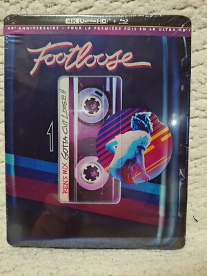 Footloose - 4K UltraHD + Blu-Ray - SteelBook Exclu Web 40th Anniversary - NEU
