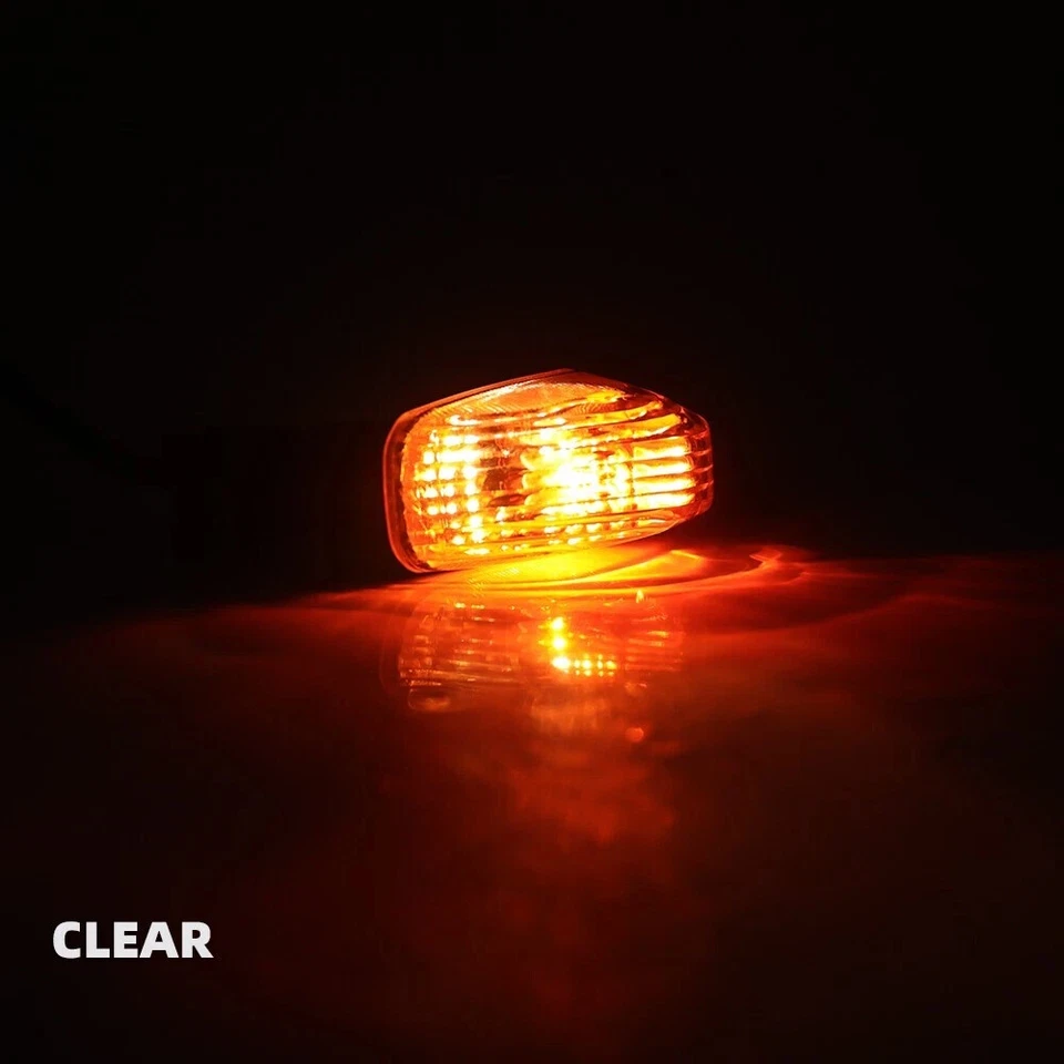 Front Rear Turn Signal Indicator Lamp For Kawasaki NINJA ZX-6R 07-12 ZX10R 08-17 - Изображение 4 из 4