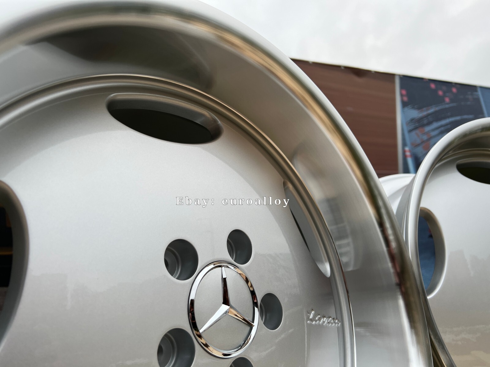 4x 18 inch 5x112 MONOBLOCK AMG deep dish old school rims for MERCEDES E