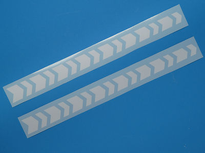 Zündapp Aufkleber Seitenverkleidung 2xWEISS 460-10.109 ZX Typ 460 