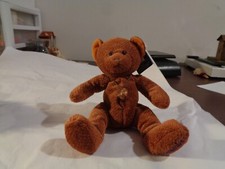 Russ Berrie Bears Month NOVEMBER Brown Teddy Topaz 100037 Plush Stuffed Animal
