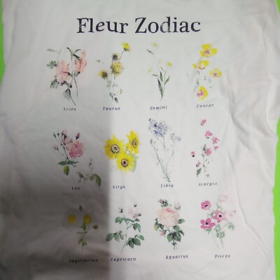 【美品】LIten ♡FLEUR T-shirt have-a-nice-life-voids-white-