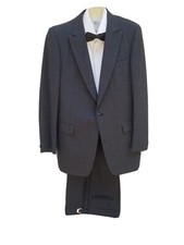 Men's Large Dark Gray Tuxedo With Measurements