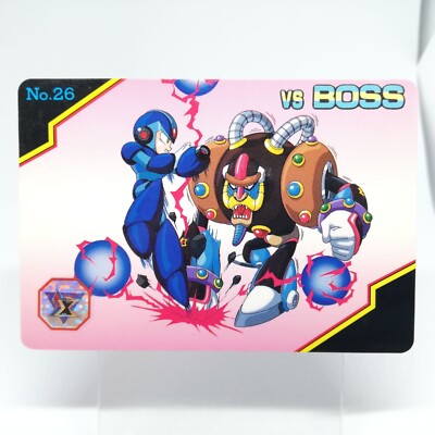 26 vs Spark Mandora Rockman X MEGAMAN X Mega (Rock) man X CAPCOM 1995 JAPAN