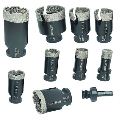 20-75mm Diamond Hole Saw Core Drill Bit For Tile Ceramic Porcelain Marble Stone