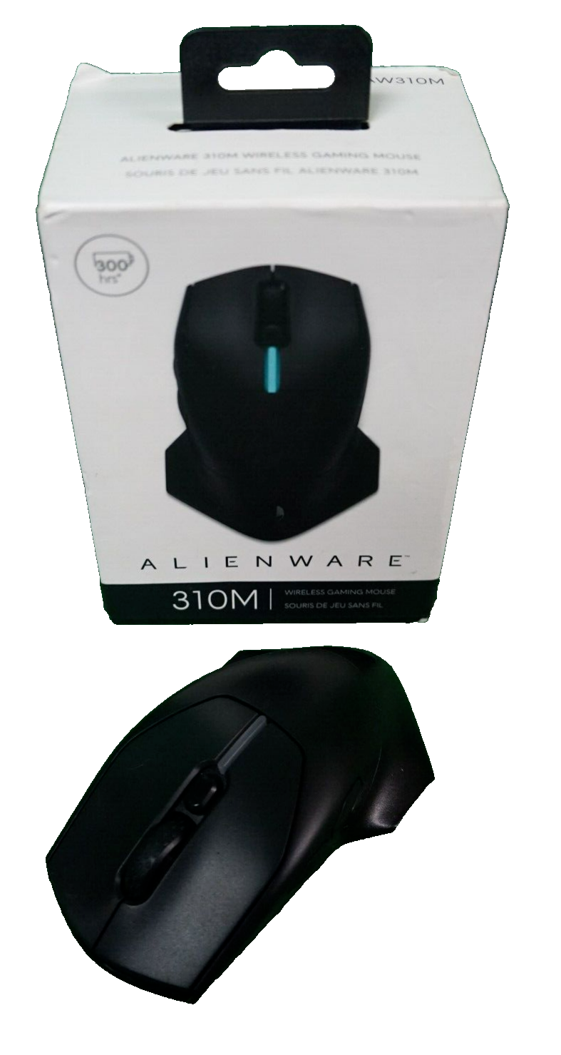 Alienware Wireless Gaming Mouse AW310M 12000 DPI Sensor, 1000Hz