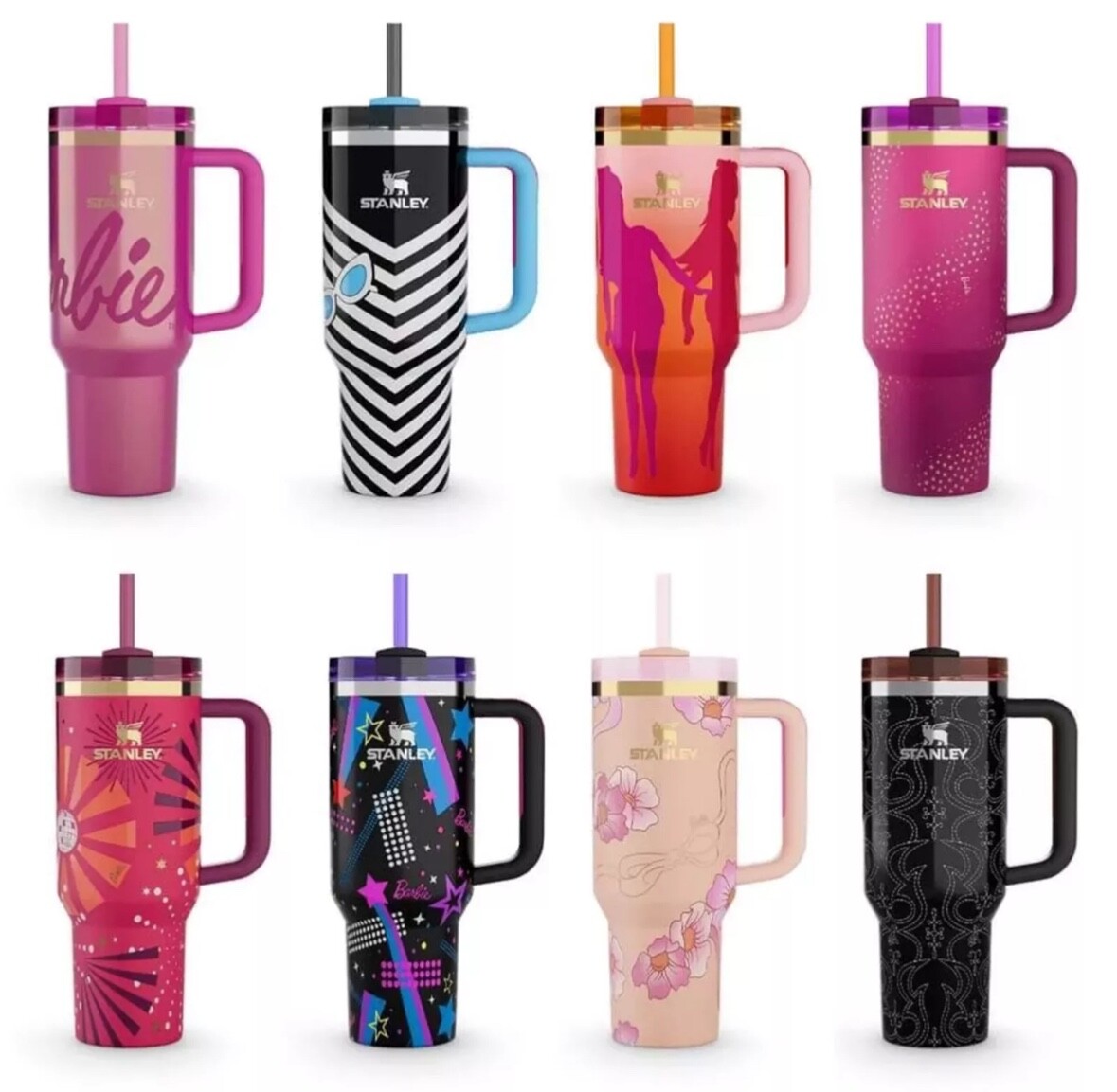24 Barbie×Stanley Quenchers 40oz スタンレー Stanley X Barbie Limited Edition Themed Quencher 40oz Set | eBay