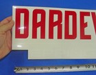 HUGE Dardevle Eppinger Fishing Sticker Decal Bass Fish Boat Truck Dearborn MI — photo 2