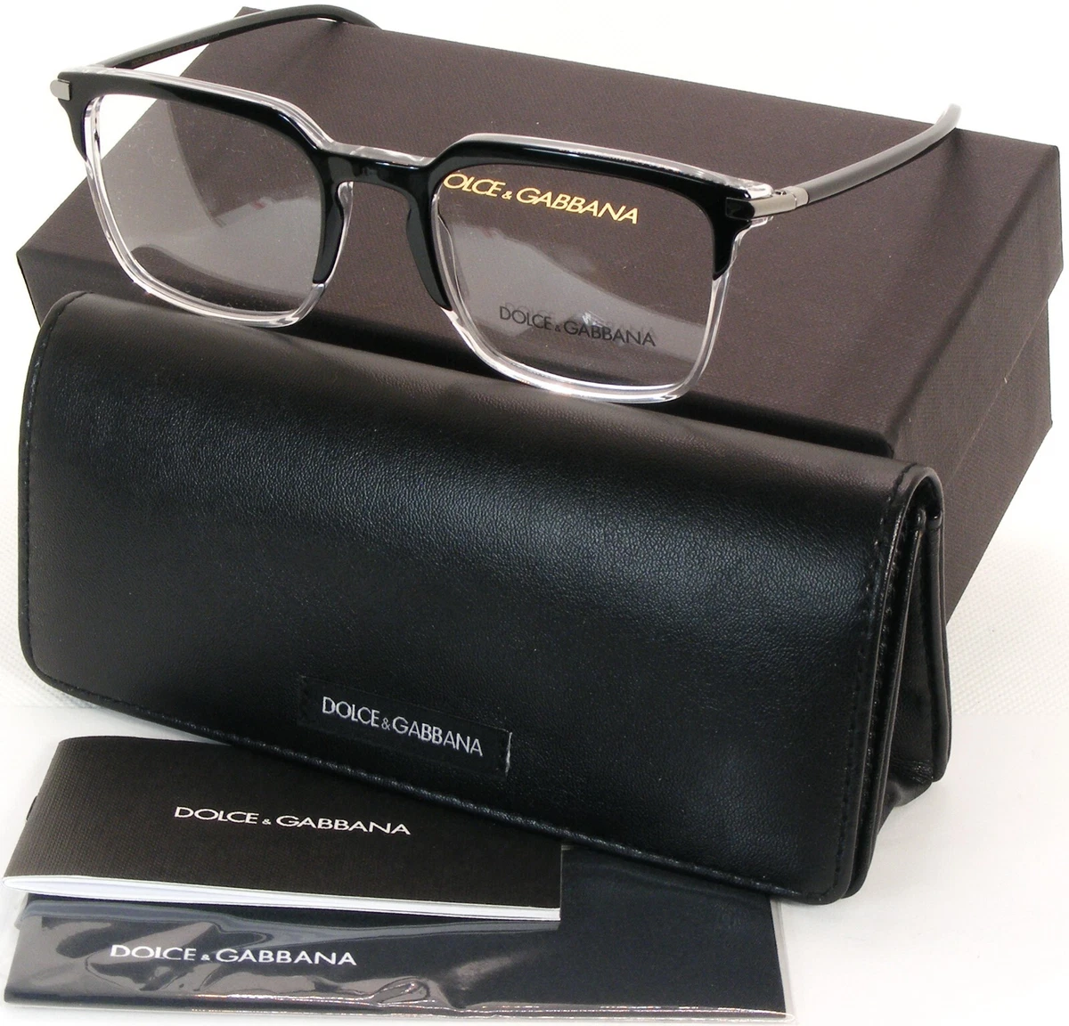 Dolce&Gabbana Black Plastic Eyeglass Frames for sale | eBay