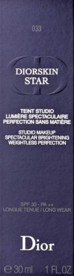 Diorskin Star Studio Makeup Spectacular Brightening SPF 30 - 033 Apricot Beige