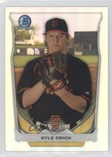 2014 Bowman Draft Top Prospects Chrome Refractor Kyle Crick #CTP-63 uk2
