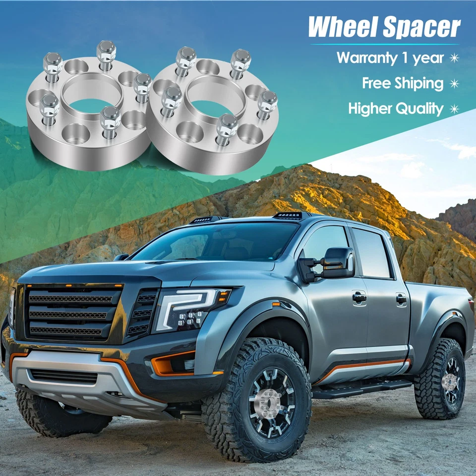 4PC 1.5" Hubcentric 5x4.5 5x114.3 Wheel Spacers for Jeep Grand Cherokee Liberty - Image 2 of 4