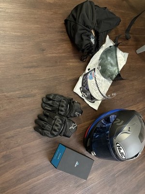HJC rpha11 Pro XL, cardo PACKTALK Slim, Alpinestars Sp5 XL MOTORCYCLE GEAR KIT 