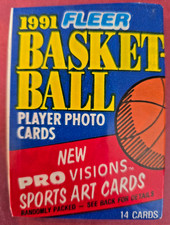 1991-92 Fleer NBA Basketball factory sealed wax pack