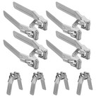 8er Set Einbau-Federklammern für LED-Downlights – Metallbefestigungen für