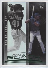 2021 Panini Chronicles Black Green 4/5 Daz Cameron #18 uk2