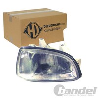 Diederichs Halogen Scheinwerfer Rechts Passend FüR Renault Clio | 4412182