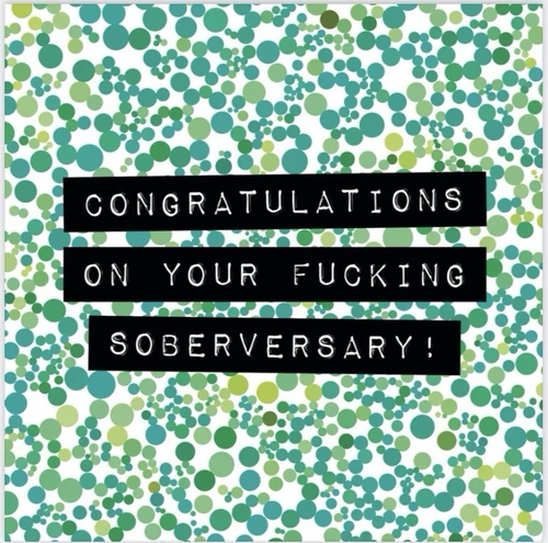 Super Sober Greeting Cards - Bundle of 3 - Thoughtful & Unique Sobriety Support - Picture 3 of 14