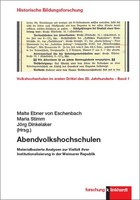 Abendvolkshochschulen Malte Ebner Von Eschenbach