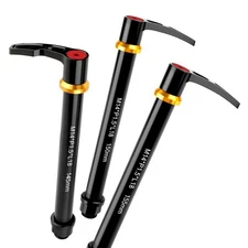 Bicycle Hub Thru Axle Adapter Boost Forks Quick Release Thru Axle with Handle