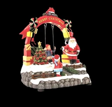 FG Square™ Santa's Christmas Swing Village Accessory NEW