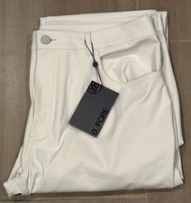 G Fore Pants Mens Size 38 Stone Beige Tour Golf Stretch Performance New NWT