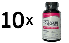 10 x NeoCell Super Collagen + Vitamin C & Biotin - 180 tabs (116,66 EUR/kg)