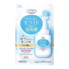 KOSE Softymo Foaming Face Wash (Ceramide) Refill 130ml Japan