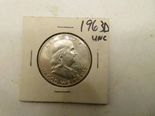 1963-D Franklin Half Dollar   uncirculated