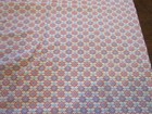 Vintage Feed Sack Fabric Closed Sack Geometric Pattern Medallion Design AS IS — photo 2