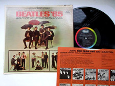 THE BEATLES '65 STEREO - ORIG Capitol Pressing - EX+ VINYL LP ULTRASONIC CLEAN THE BEATLES '65 STEREO - ORIG Capitol Pressing - EX+ VINYL LP ULTRASONIC CLEAN