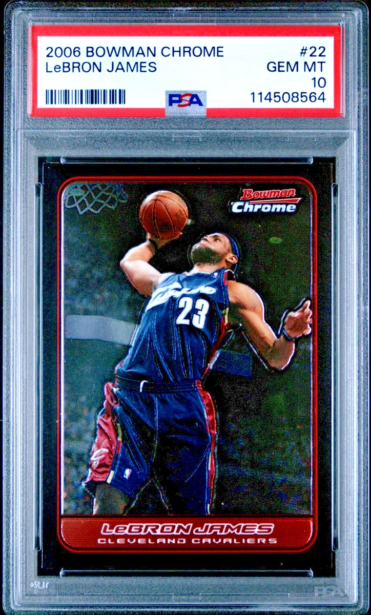 LeBron James Professional Sports Authenticator (PSA) Basketball