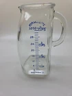 Vintage Formulette Formula Glass Measuring Pitcher 4 Cup 32oz Baby Formula Mixer
