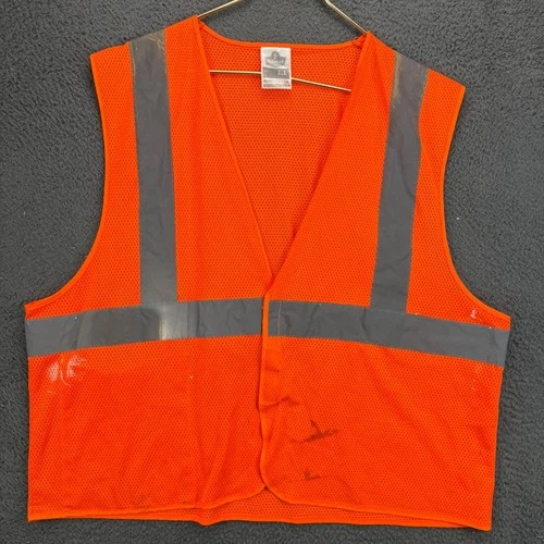 Lot of 3 High Visibility Safety Vests Stihl Glowear Radwear Orange Yellow L/XL image 6