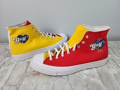 Converse Chuck 70 High x Golf Wang Tri-Panel 2020 Unisex Men's Size 14