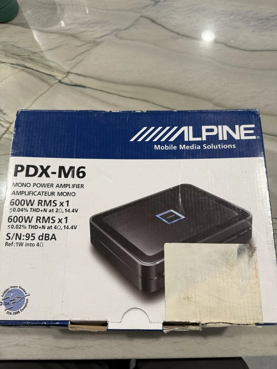 Alpine PDX5 Car Audio Amplifiers for sale - eBay