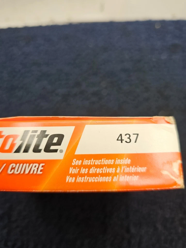 (CANTIDAD 4) Bujía de cobre Autolite 437 para Jeep Gladiator 1967-1969 Foto 3 de 4