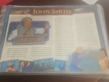 johh smith willabee and ward 9x12 patch disney collection sheet w&w display