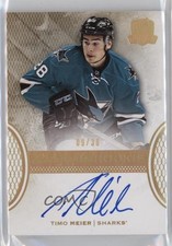 2016 Upper Deck The Cup Rookie Gold Spectrum Foil 9/36 Timo Meier #132 Auto s0w