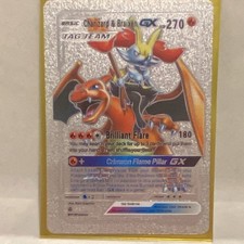 Pokemon Charizard & Braixen GX 212/236 Cosmic Eclipse TAG TEAM Full Art Holo on eBay