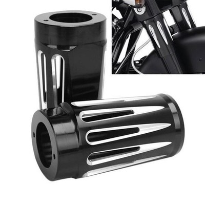 Edge Cut Billett Gabelmanschette Slider Abdeckung Cow RSD Für Touring